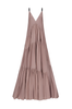 Women's Temily Grey V-Neck Maxi Dress