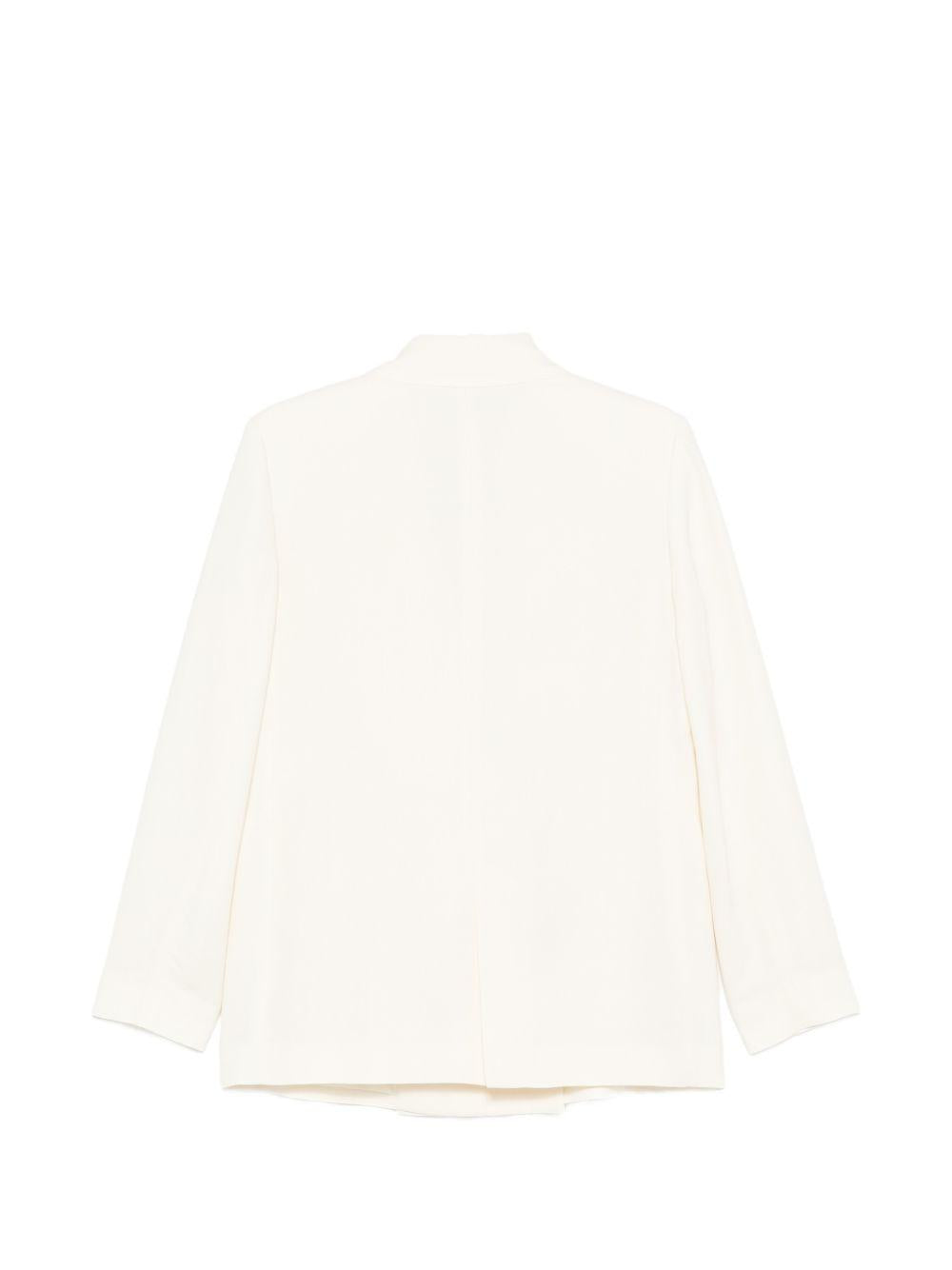 Blazer doppio petto in bianco Antonelli - donna 