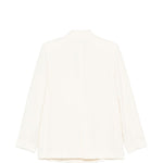Blazer doppio petto in bianco Antonelli - donna 