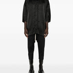 Camicia Jumbo Faun in nero Rick owens - uomo 