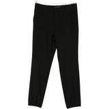 Pantaloni con chiusura nascosta in nero Zegna - uomo 