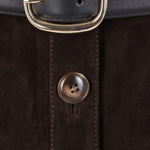 Gonna con cintura in marrone Self-Portrait - donna 