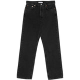Jeans a gamba dritta in nero Re/done - donna 