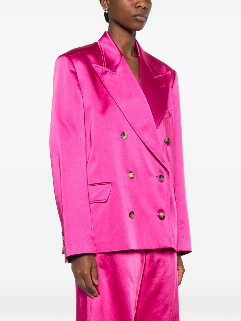 Blazer doppiopetto Bosea in rosa Dries van noten - donna 