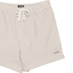 Costume da bagno a righe con coulisse in beige Zegna - uomo 
