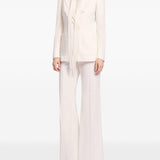Pantaloni gessati in avorio Elie Saab - donna 