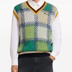 Gilet con scollo a V in verde Marni - uomo 