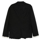 Blazer monopetto in nero Comme des garcons homme - uomo 