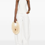 Jeans le de-nimes ovalo  in bianco Jacquemus - donna 