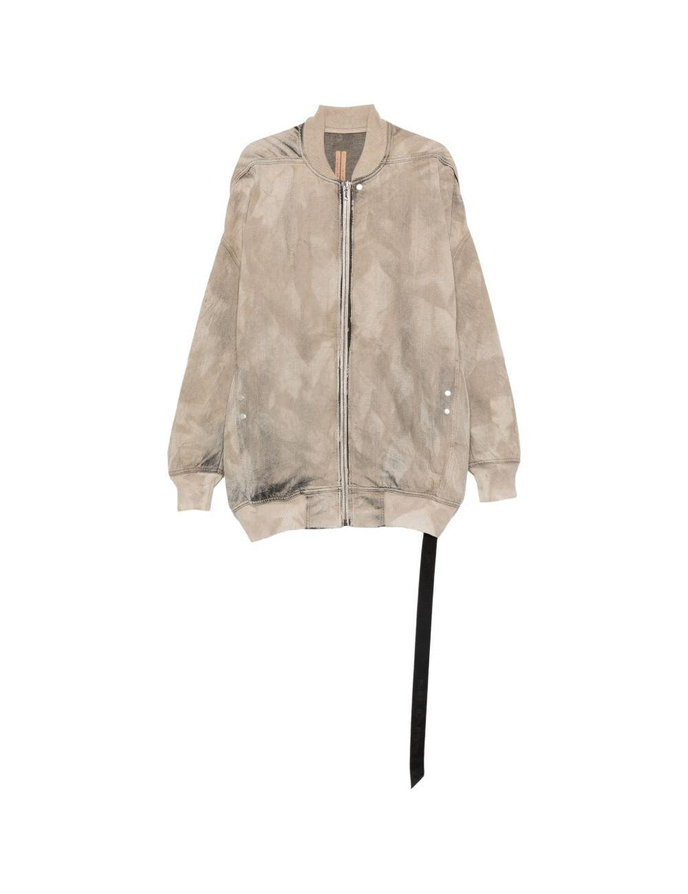 Bomber Jumbo Flight in grigio Rick owens drkshdw - uomo 