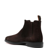 Stivaletti easy in pelle scamosciata in marrone 