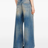 Jeans a gamba larga d-sire 1996 in blu Diesel - donna 