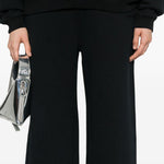 Pantaloni sportivi in nero Rotate sunday - donna 