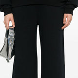 Pantaloni sportivi in nero Rotate sunday - donna 