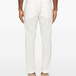 Pantaloni Tibero con pieghe pressate in bianco Briglia 1949 - uomo 