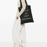 Borsa tote con grafica in nero RICK OWENS DRKSHDW - unisex 