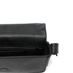 Borsa a tracolla con logo in rilievo in nero Alexander wang  - donna 