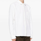 Camicia a maniche lunghe in bianco Ymc - uomo 