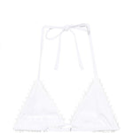 Top bikini a triangolo in bianco Jacquemus - donna 