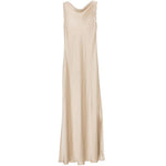 Abito con scollo a cascata Mara in beige Antonelli - donna 