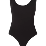 Body opaque con scollatura a u in nero Wardrobe NYC - donna 