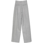 Pantaloni con pinces in grigio Alex perry - donna 