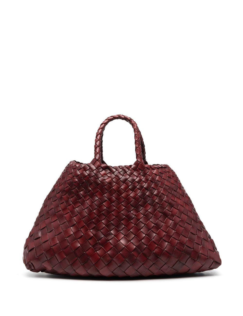 Borsa santa croce in bordeaux Dragon diffusion - donna 