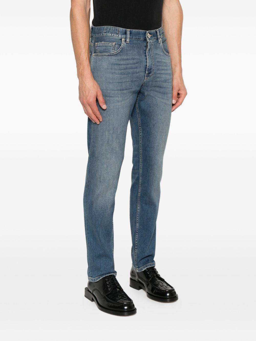 Jeans a cinque tasche in azzurro Eleventy - uomo 