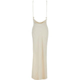Abito con scollo a scialle in avorio The Andamane - donna 