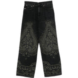 Jeans Damon Paisley in grigio R13 - donna 