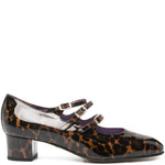 Pumps Kina leopardate 40mm in marrone Carel paris - donna 