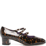 Pumps Kina leopardate 40mm in marrone Carel paris - donna 