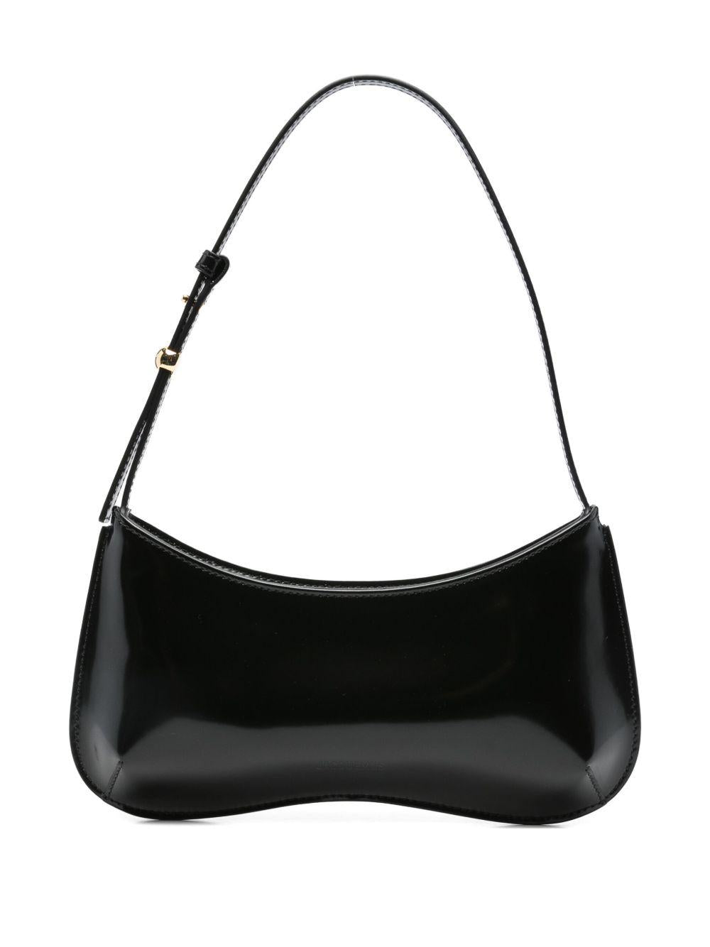 Borsa a spalla le bisou perle in nero Jacquemus - donna 