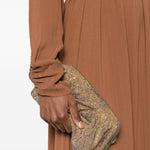 Clutch Venus con cristalli in bronzo Benedetta Bruzziches - donna 