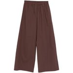 Pantaloni elasticizzati in marrone Antonelli - donna 