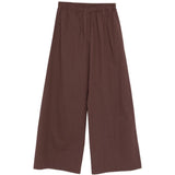 Pantaloni elasticizzati in marrone Antonelli - donna 