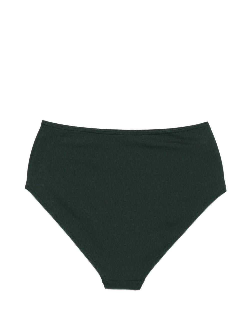 Bikini a vita alta Remember in verde 