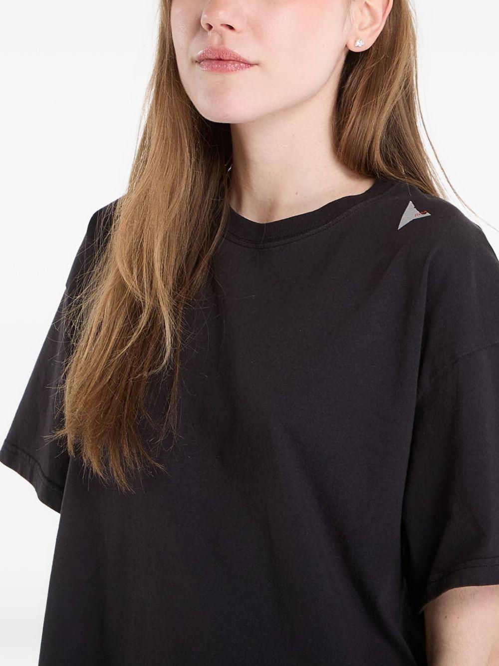 T-shirt con logo in nero Roa - uomo 