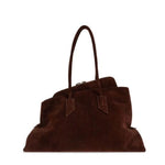 Borsa la passeggiata medium in marrone The Attico - donna 