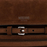 Borsa a mano piccola Tie Me in marrone Moschino - donna 