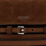 Borsa a mano piccola Tie Me in marrone Moschino - donna 