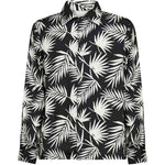 Camicia con stampa in nero Laneus - uomo 