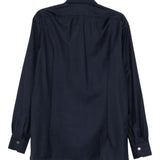 Camicia Nerano con taschino in blu Kiton - uomo 