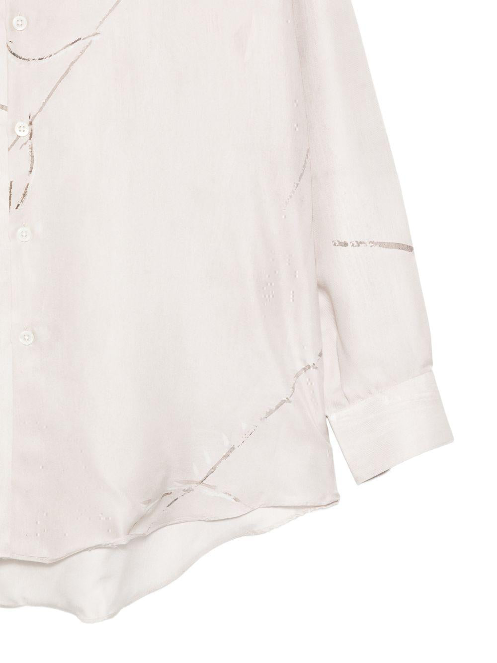 Camicia Valentino in avorio costumein - uomo 