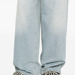 Jeans con bottoni in blu Haikure - donna 
