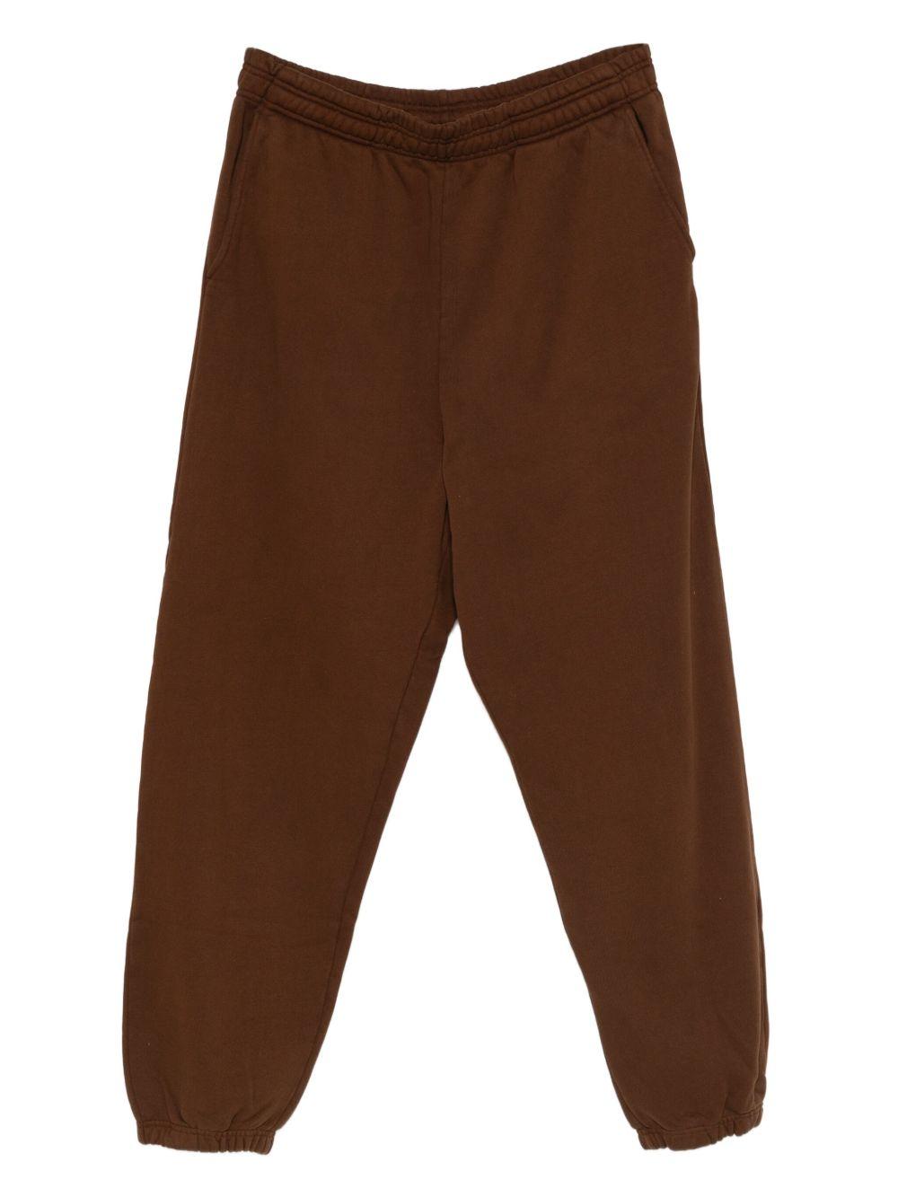 Pantaloni sportivi elasticizzati in marrone Entire studios - unisex 