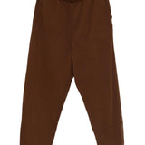 Pantaloni sportivi elasticizzati in marrone Entire studios - unisex 