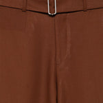 Pantaloni con cintura in marrone Lardini - uomo 