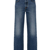 Jeans a gamba dritta robcage in blu 