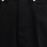 Jeans bolan svasati in nero Rick owens - donna 